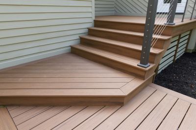 Get Wood Outdoor Stairs Installed!